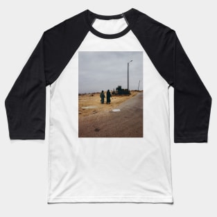 Two Muslim Woman Walking in Street Baseball T-Shirt